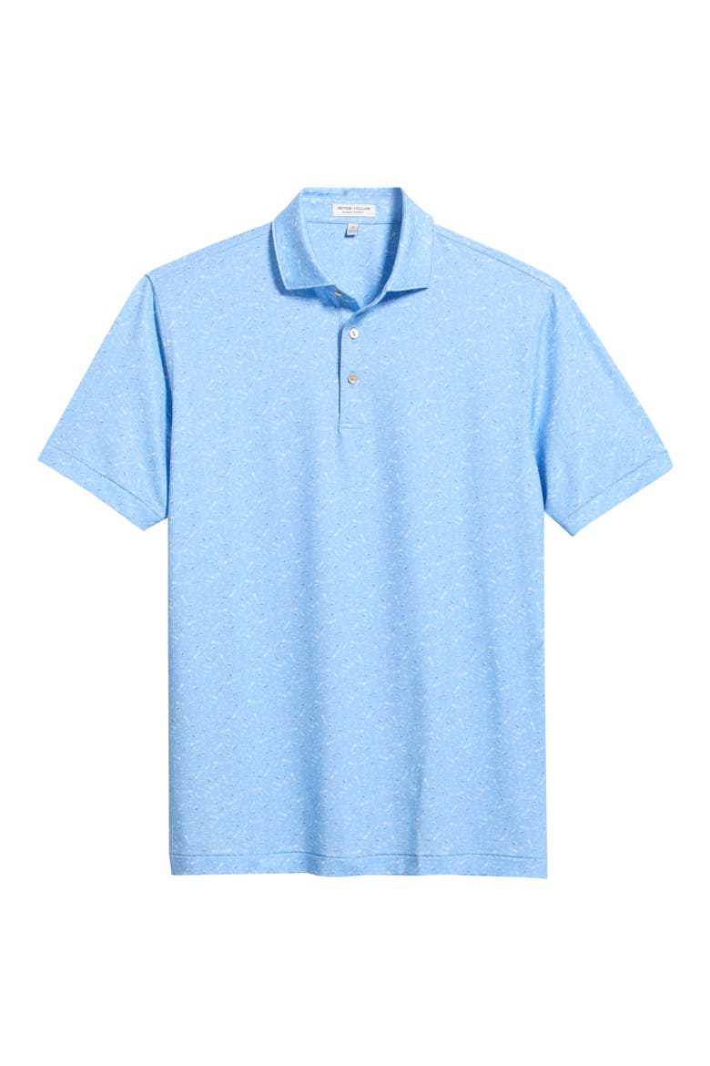 Track Record Summer Comfort Performance Jersey Polo, Alternate, color, COTTAGE BLUE