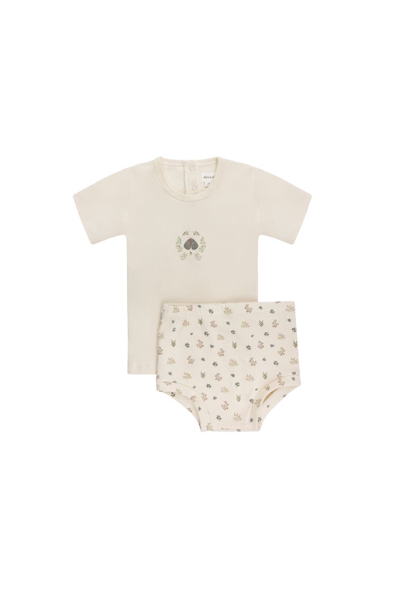 Garden Floral Print Collection - 2Pc Set Boy (Toddler, Little Kid & Big Kid)), Main, color, Ivory Boy