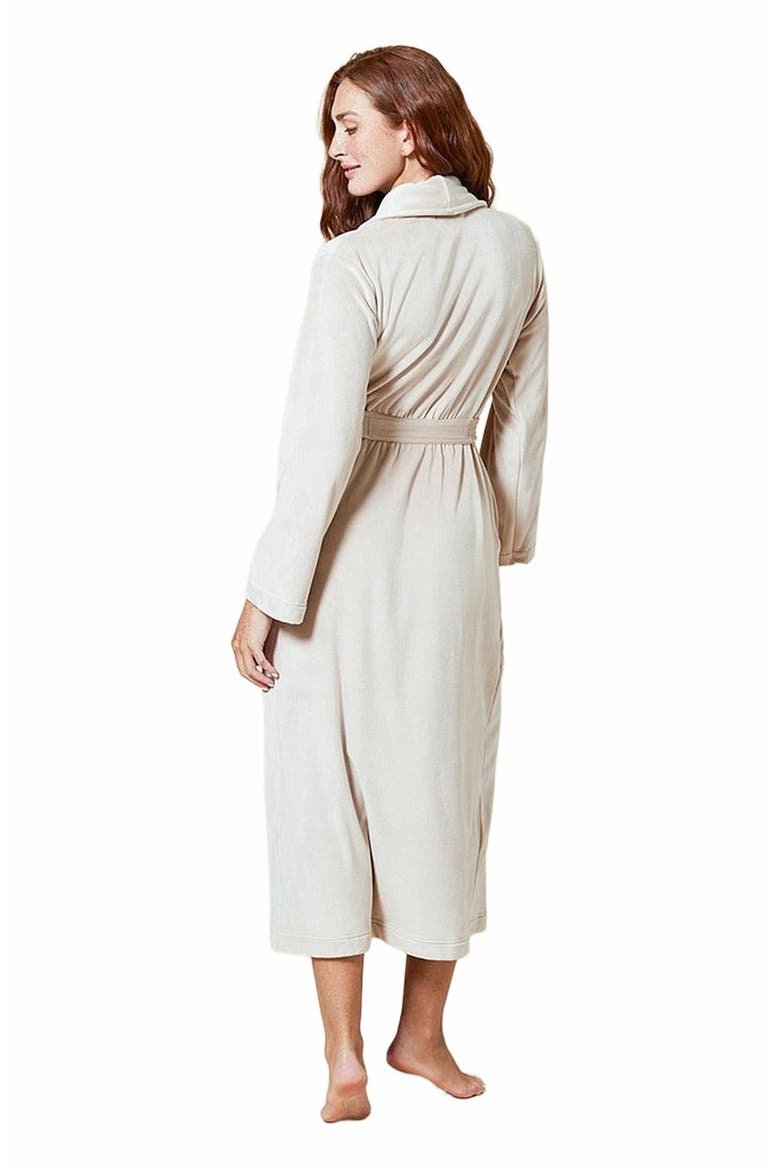 Serenity Wrap Robe, Alternate, color, Coco