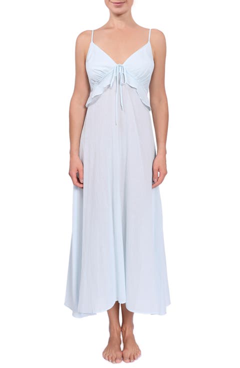 Ruffle Empire Waist Nightgown