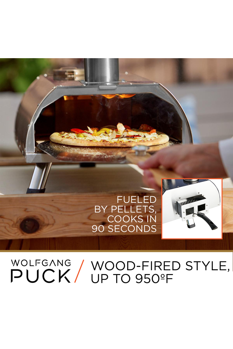 Outdoor Pizza Oven, Durable Stainless Steel, Portable Pizza Oven, Compact Storage, Pellet Pizza Oven, Alternate, color, Silver