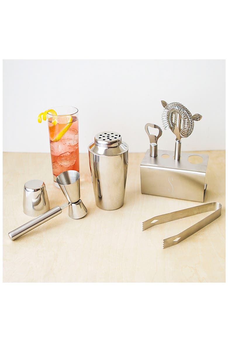 Monogram Stainless Steel Mixology Set, Alternate, color, BLANK