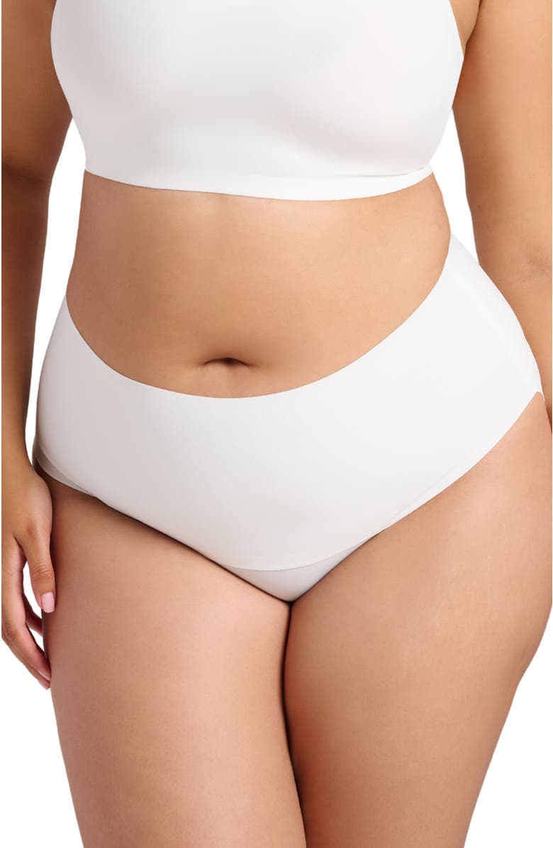 Siella Invisible Shaping Panty, Main, color, White