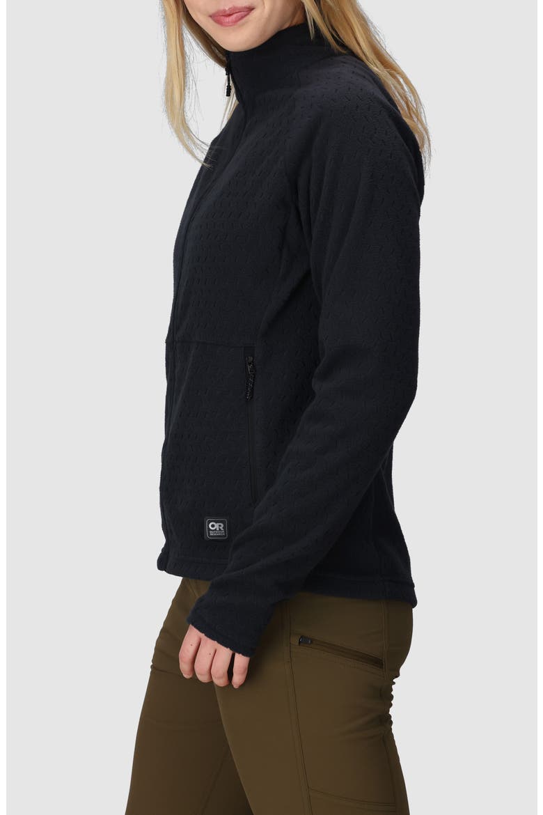 Trail Mix XT Fleece Jacket, Alternate, color, BLACK