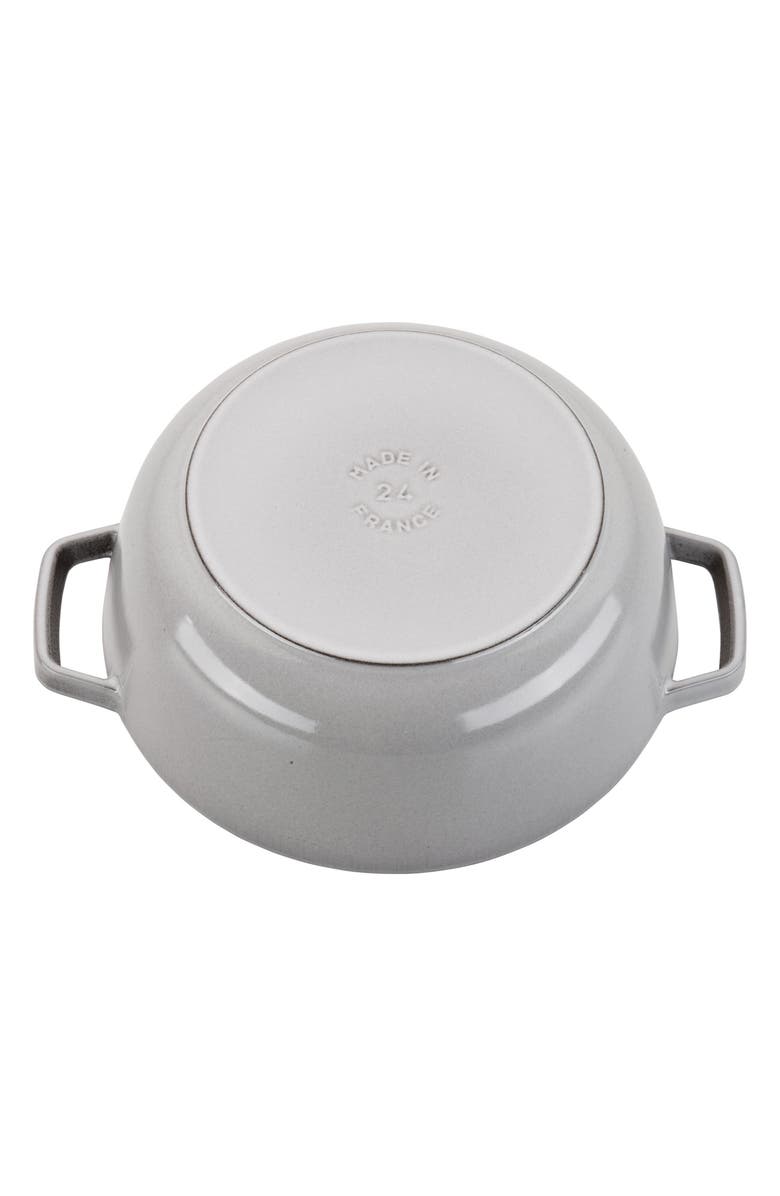 Staub 3.75-Quart Enameled Rooster Lid Cast Iron French/Dutch Oven, Alternate, color,