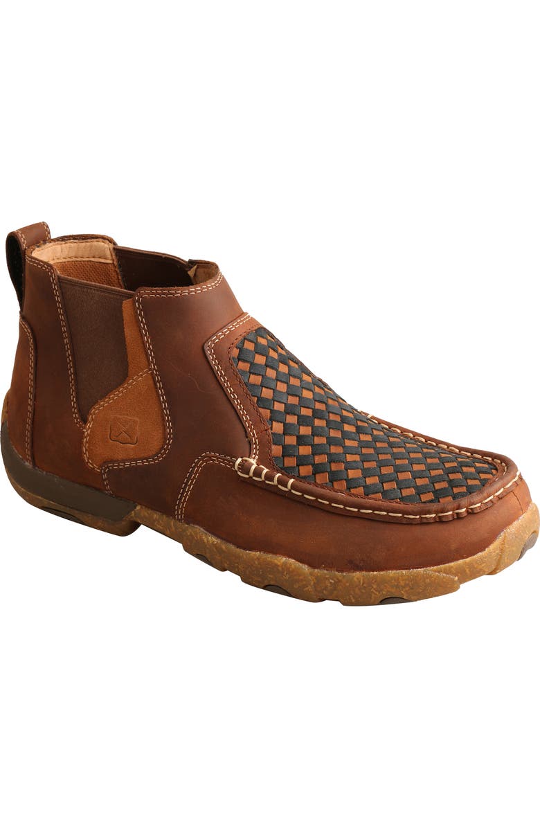 Twisted X Driving Moc Toe Chelsea Boot, Main, color,