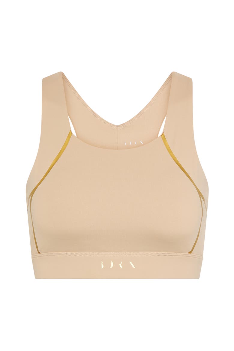Gold Medium Support Performance Sport Top, Alternate, color, Stick