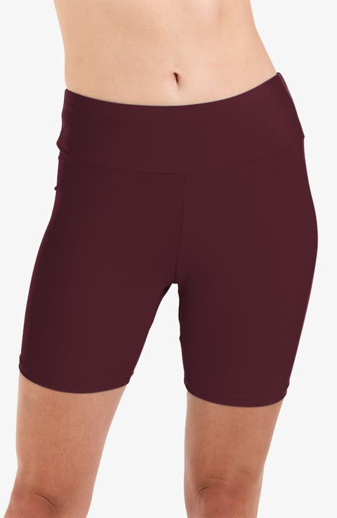 Mid-Thigh Swim Shorts