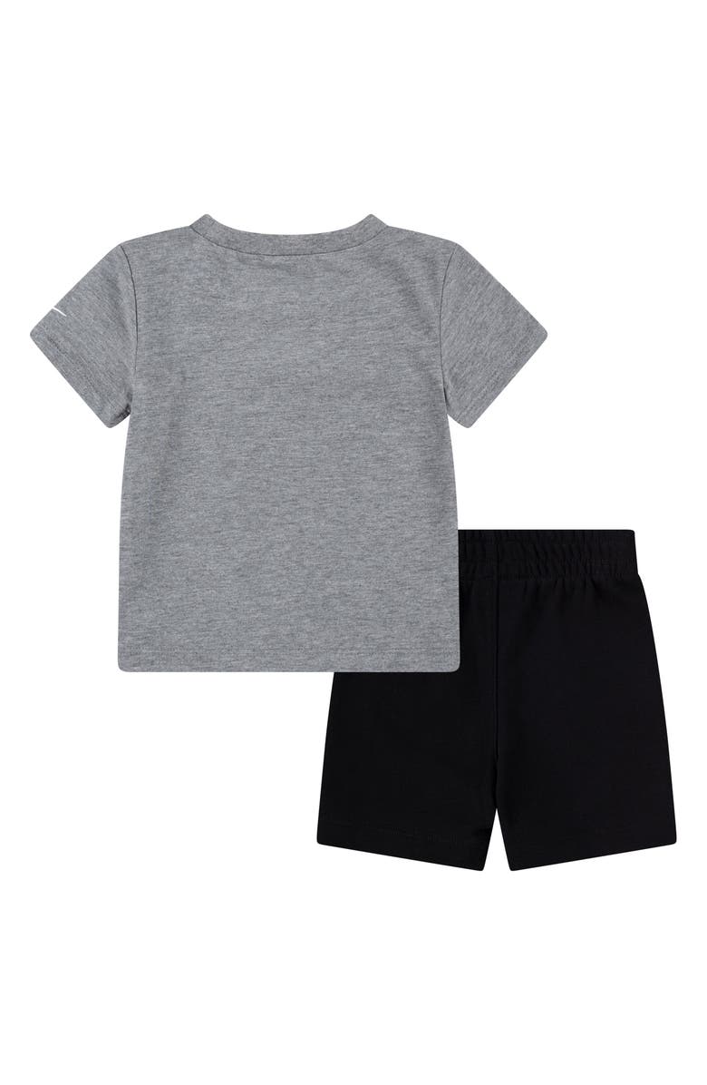 3 Brand Gradient Logo Graphic T-Shirt & Shorts Set, Alternate, color,