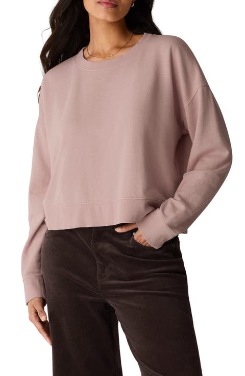 Crop Organic Cotton Sweatshirt