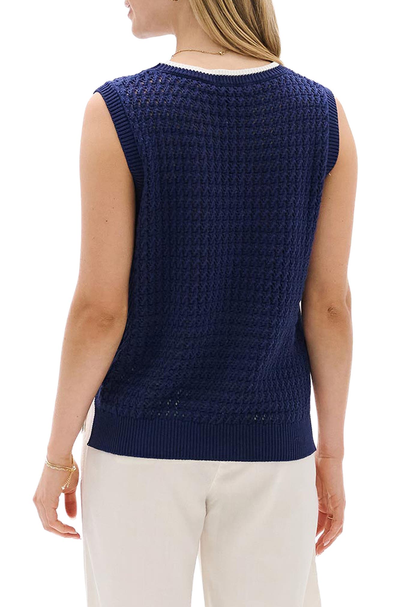 Cruz Cotton Sweater Tank - image 2