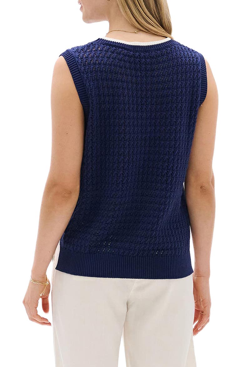 Cruz Cotton Sweater Tank, Alternate, color, PATRIOT BLUE