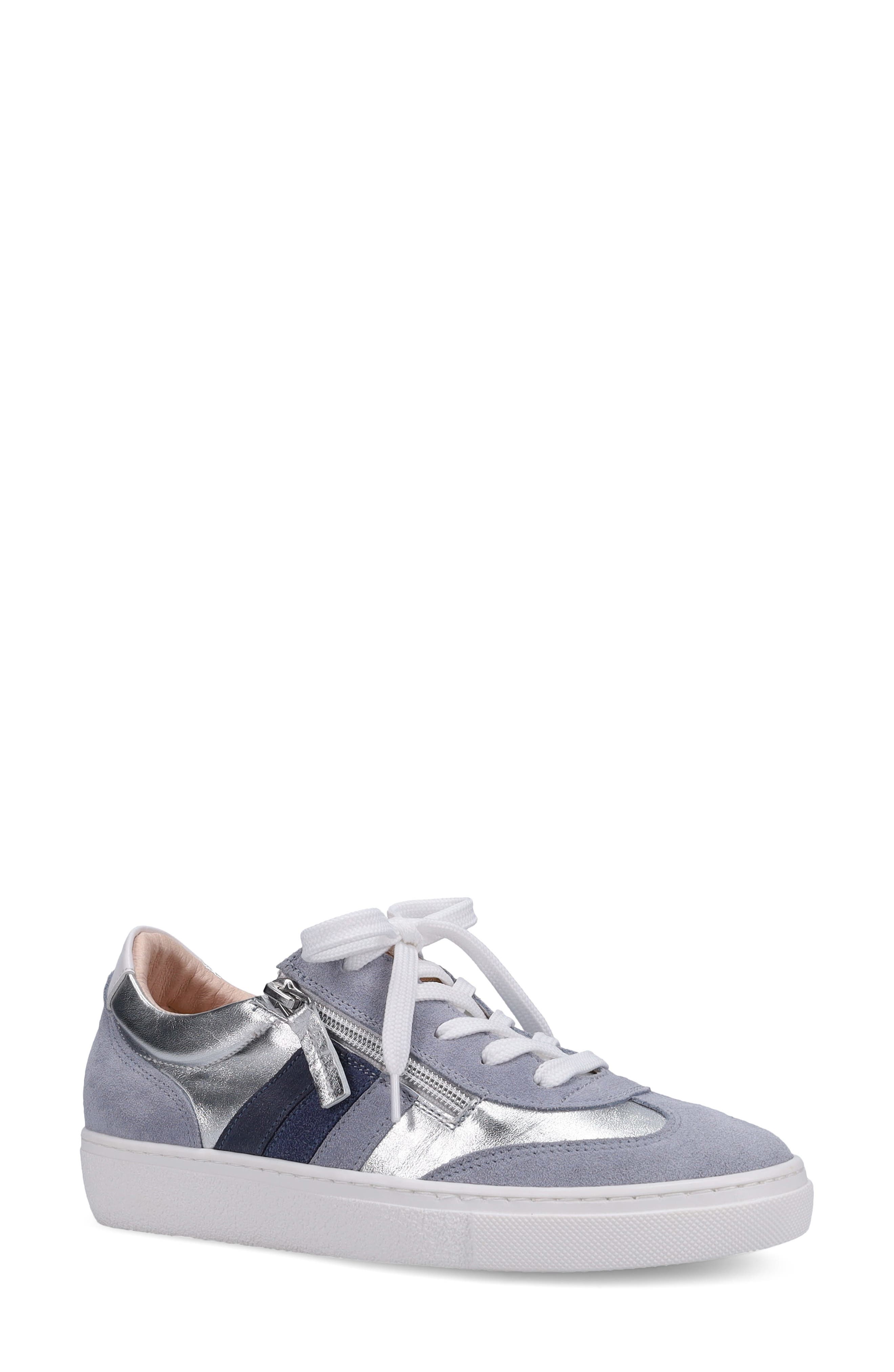 Ron White Ovella Sneaker, Main, color, Silver
