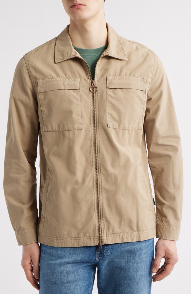 Barbour Glendale Zip Overshirt, Alternate, color,