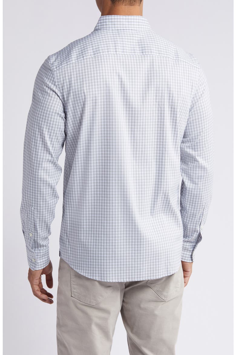 The Movement Button-Up Shirt, Alternate, color, GREY SKIES GINGHAM