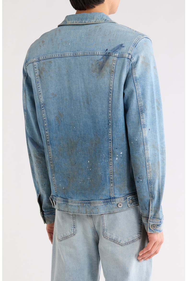 Dart Denim Jacket, Alternate, color, 19 YEARS PETROGLYPH PAINTED