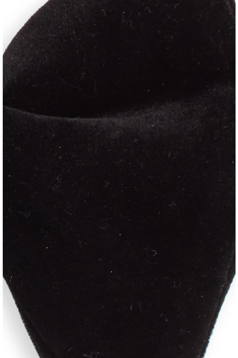 Silk Velvet Bow Tie, Alternate, color, BLACK