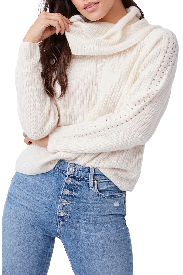 Brynlee Cashmere Sweater, Alternate, color, IVORY