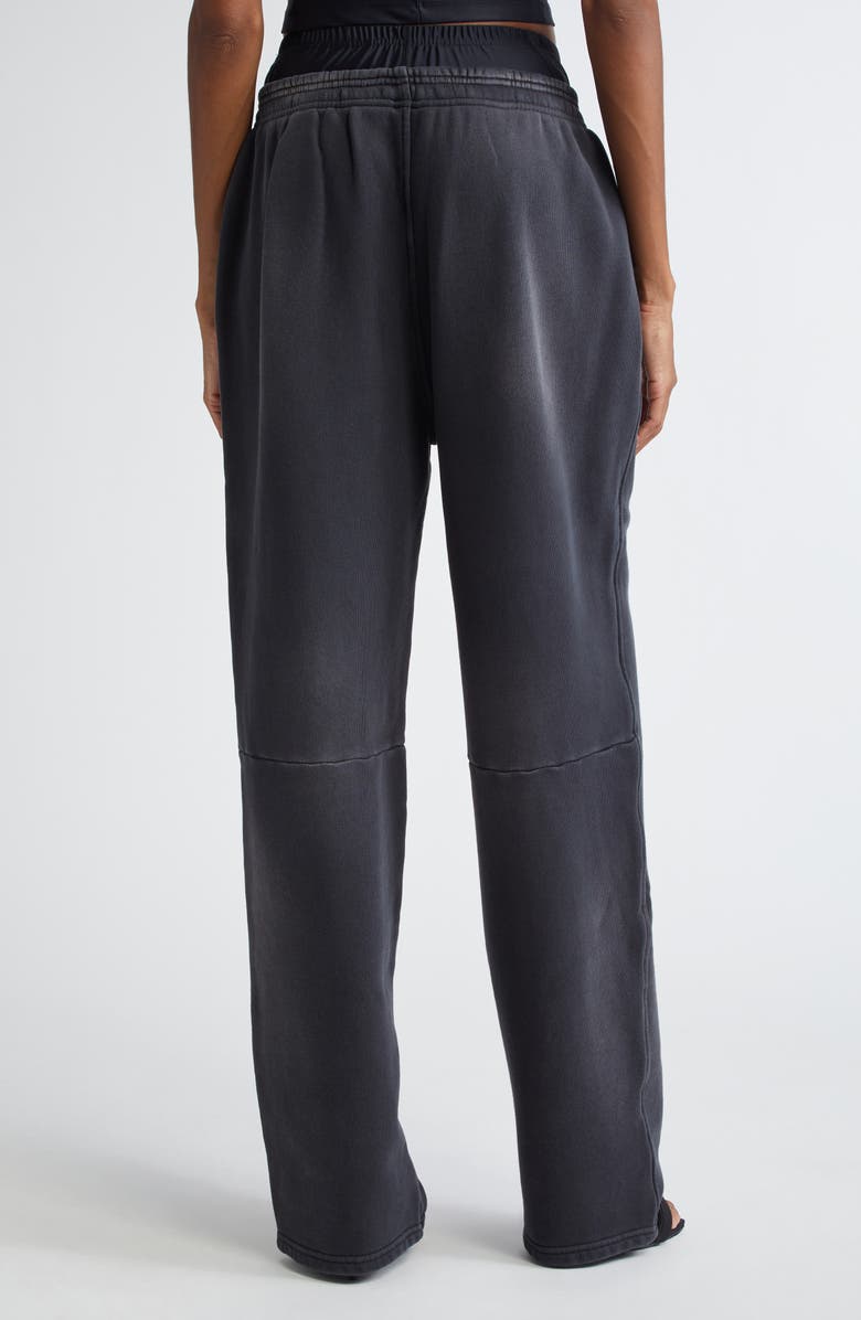 Alexander Wang Prestyled Bike Short Waist Sweatpants, Alternate, color, 