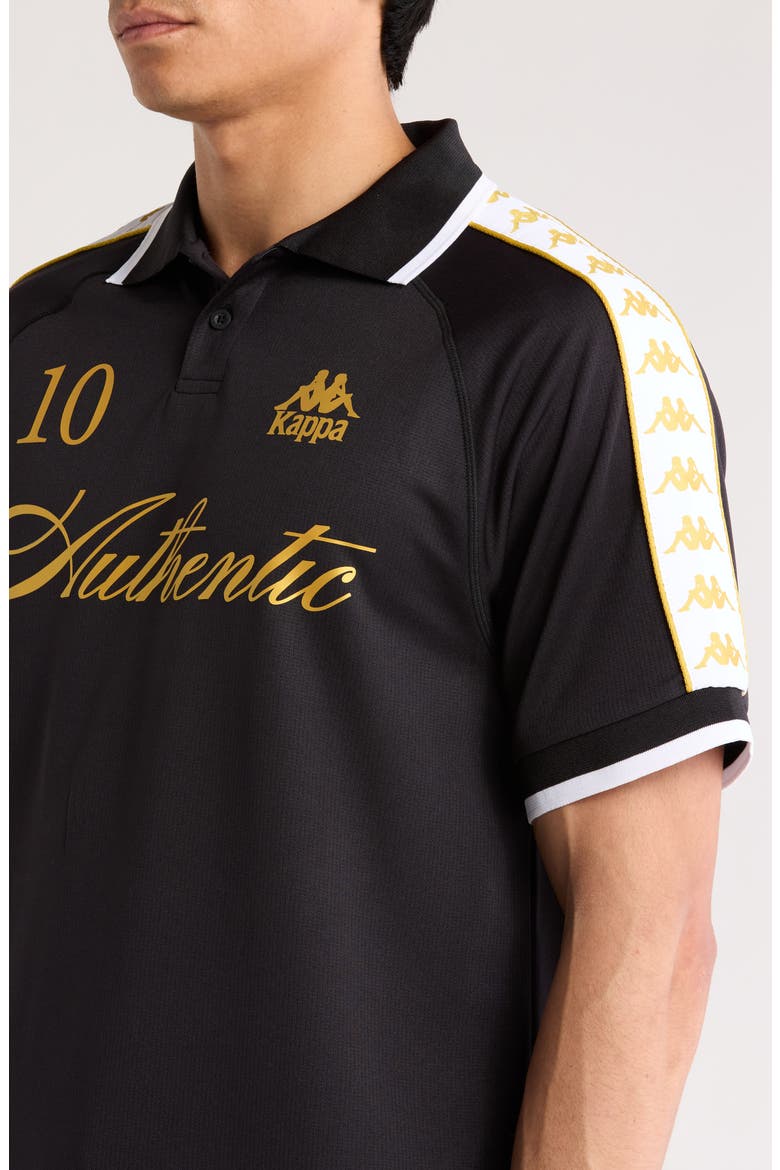 222 Banda Notilox Polo, Alternate, color, BLACK/ YELLOW GOLD/ WHITE