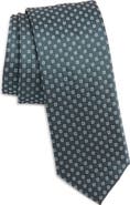 BOSS Micropattern Silk Blend Tie
