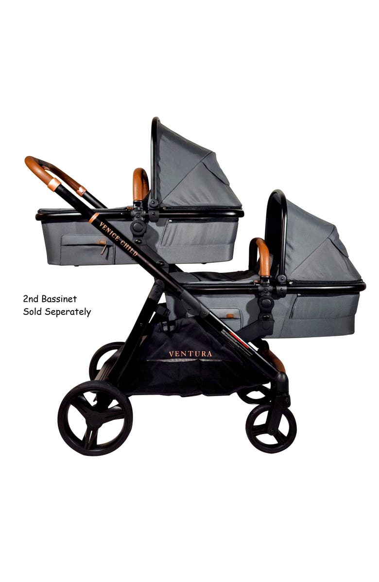 Venice Child Ventura Stroller & Bassinet, Alternate, color, Shadow Gray