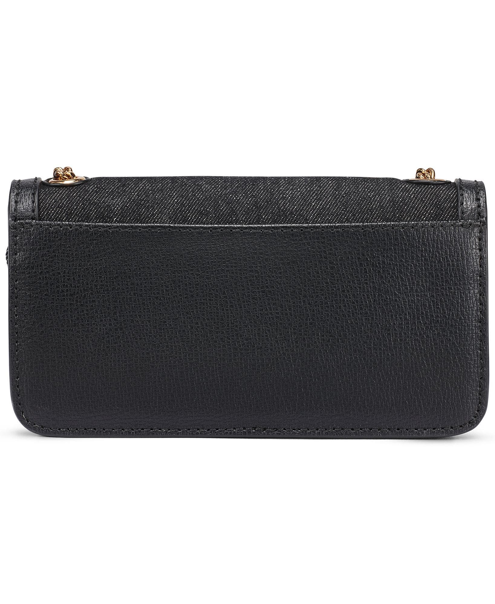 Kosette Denim Crossbody, Alternate, color, Black Denim