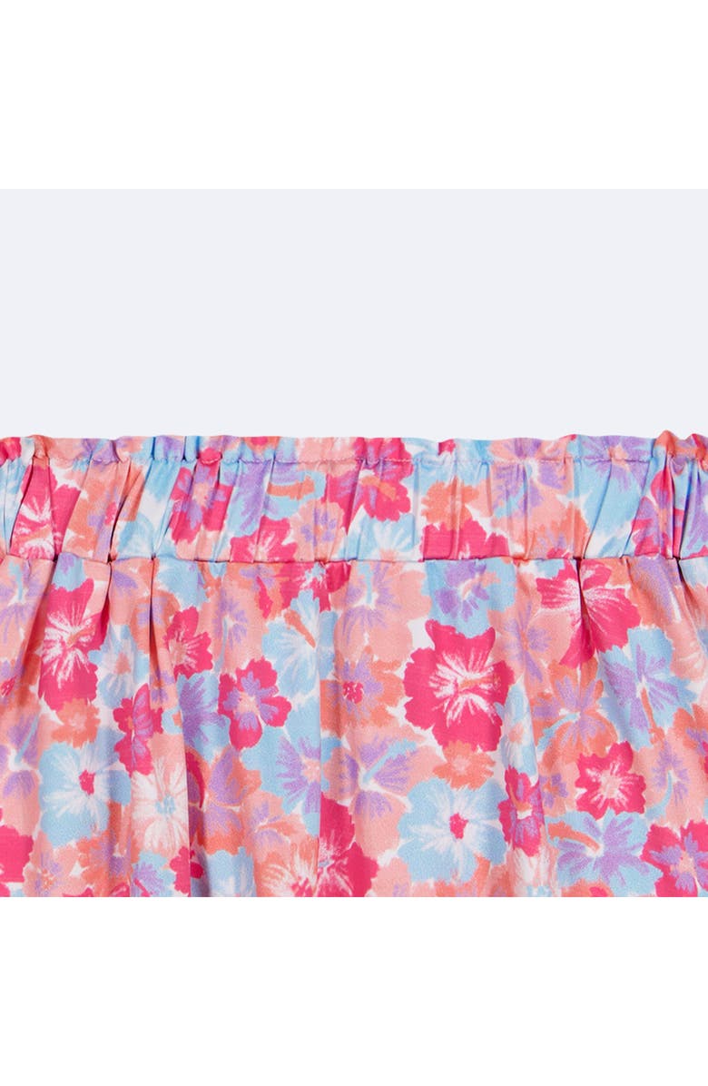 Roxy Kids' Two-Piece Swimsuit & Skirt Set, Alternate, color, Purple Multi