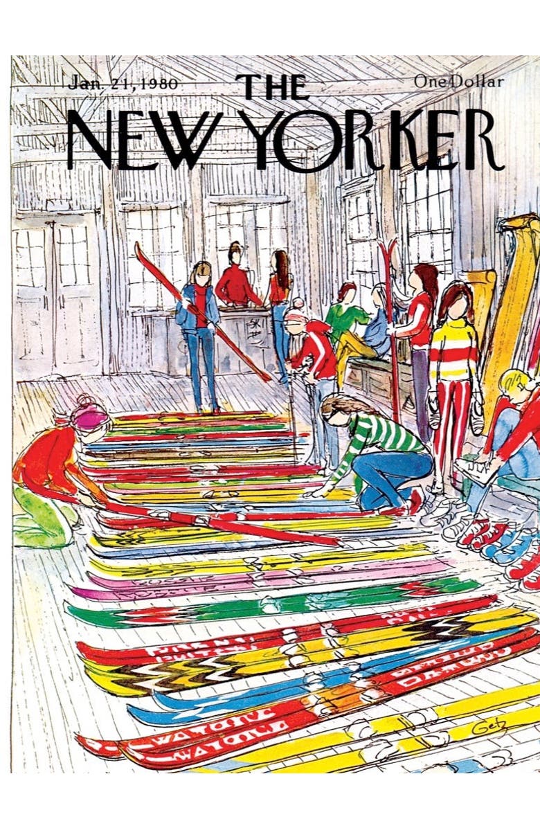 NEW YORK PUZZLE COMPANY Ski Shop 750 Piece Puzzle, Alternate, color, NO COLOR