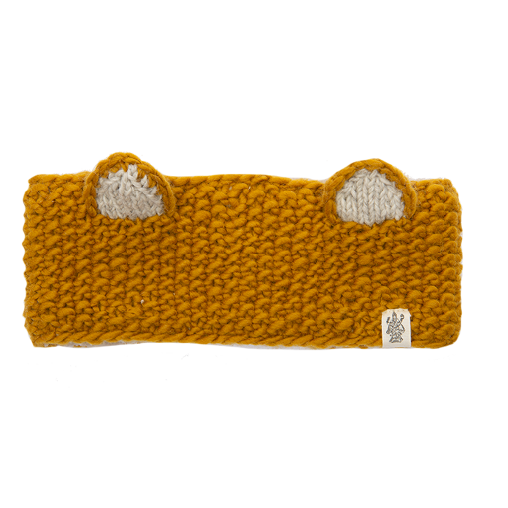Nirvana Designs Ears Headband In Honey