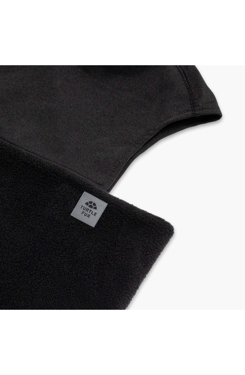 Turtle Fur Fleece Shellaclava Balaclava, Alternate, color, Black