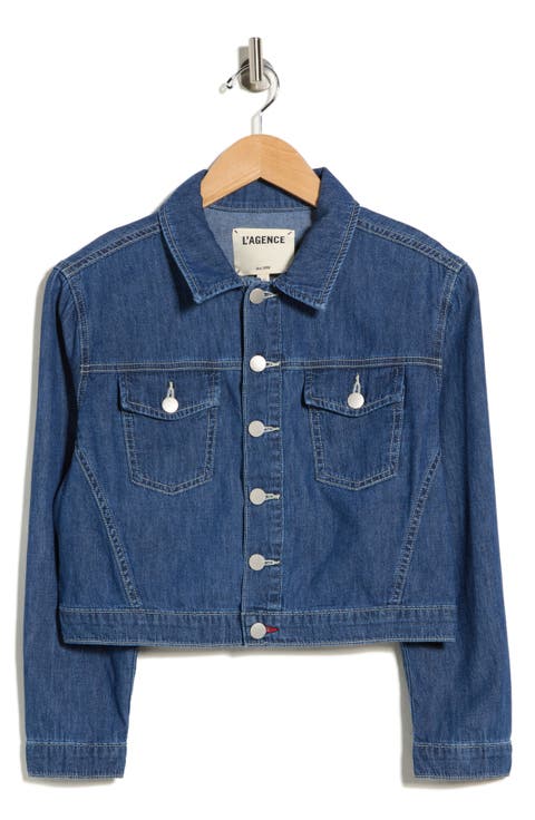 Koda Crop Denim Jacket
