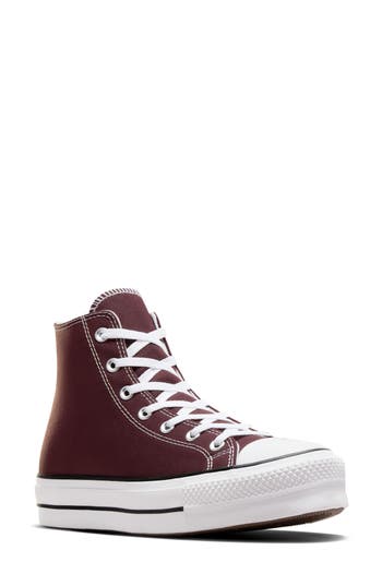 Converse Chuck Taylor® All Star® Lift High Top Platform Sneaker In El Dorado/white/black