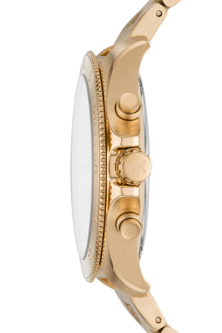 Theroux Bracelet Watch, 45mm, Alternate, color, GOLD