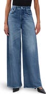 rag & bone rb Miramar Sofie High Waist Ankle Wide Leg Terry Sweatpant Jeans