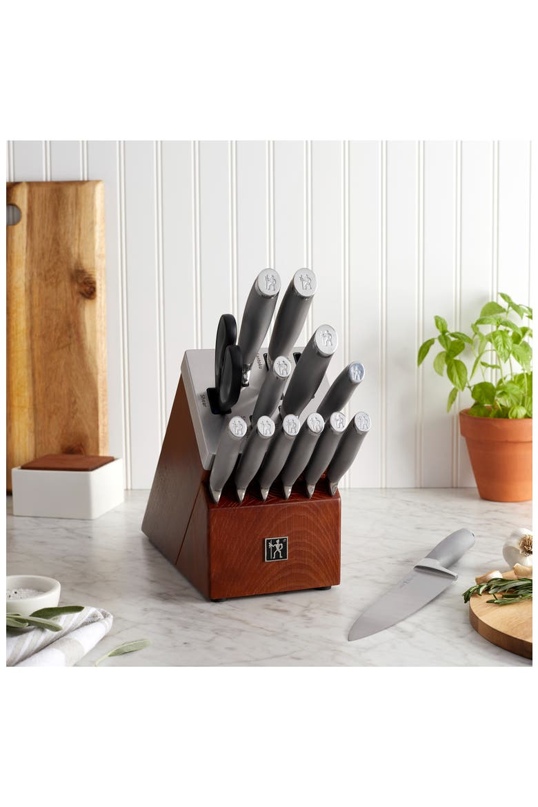 MODERNIST 14-PC SS KNIFE SET, Alternate, color, STAINLESS STEEL