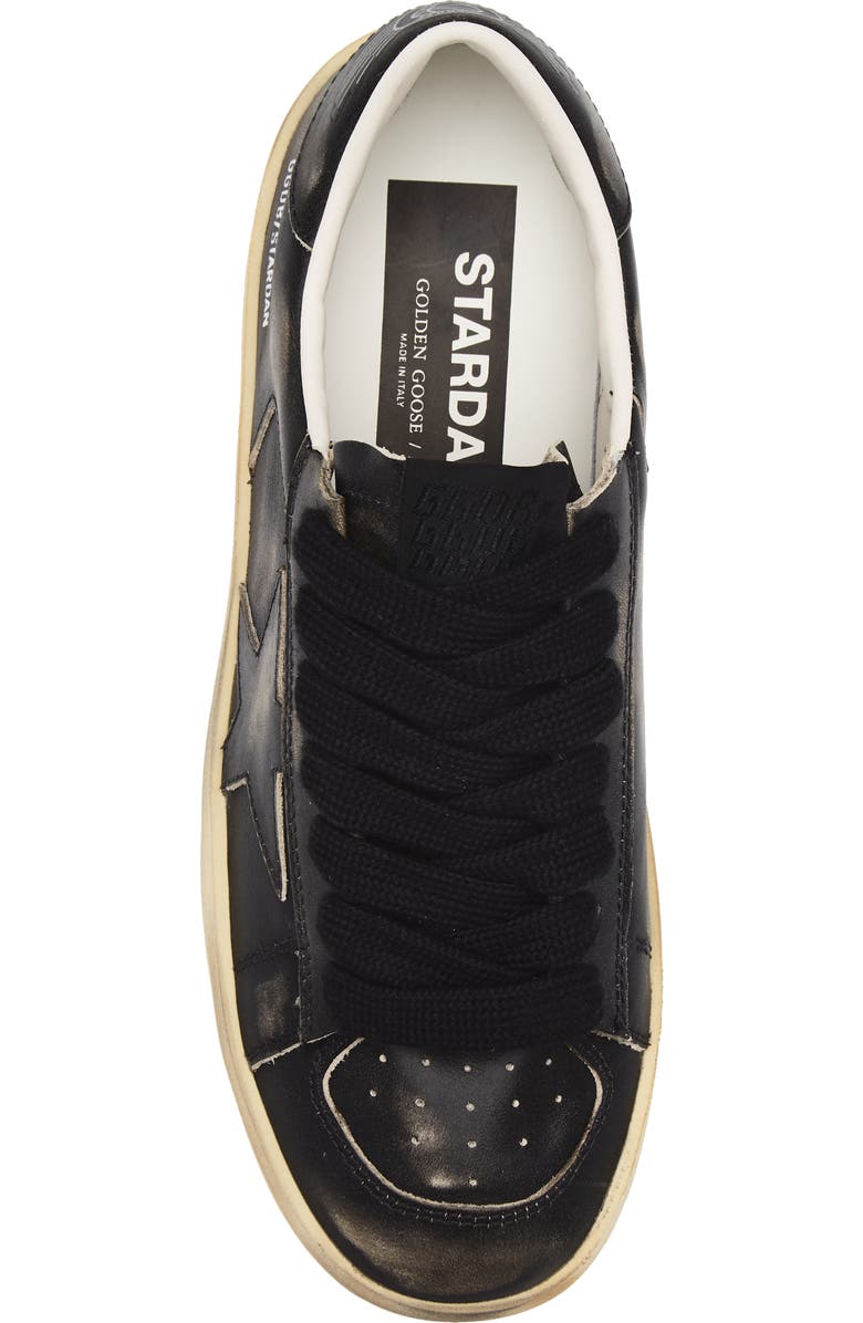 Golden Goose Stardan Low Top Sneaker, Alternate, color, Black