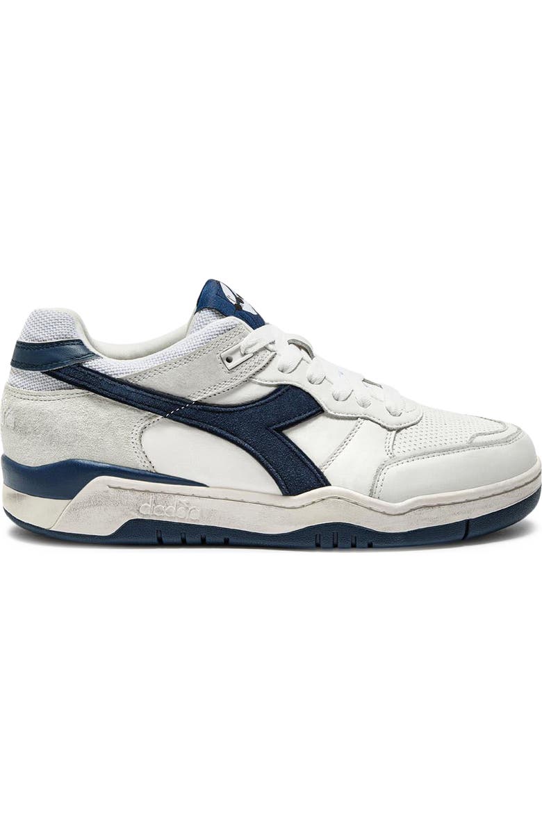 Diadora B560 Used Sneaker, Alternate, color, White/ Majolica Blue