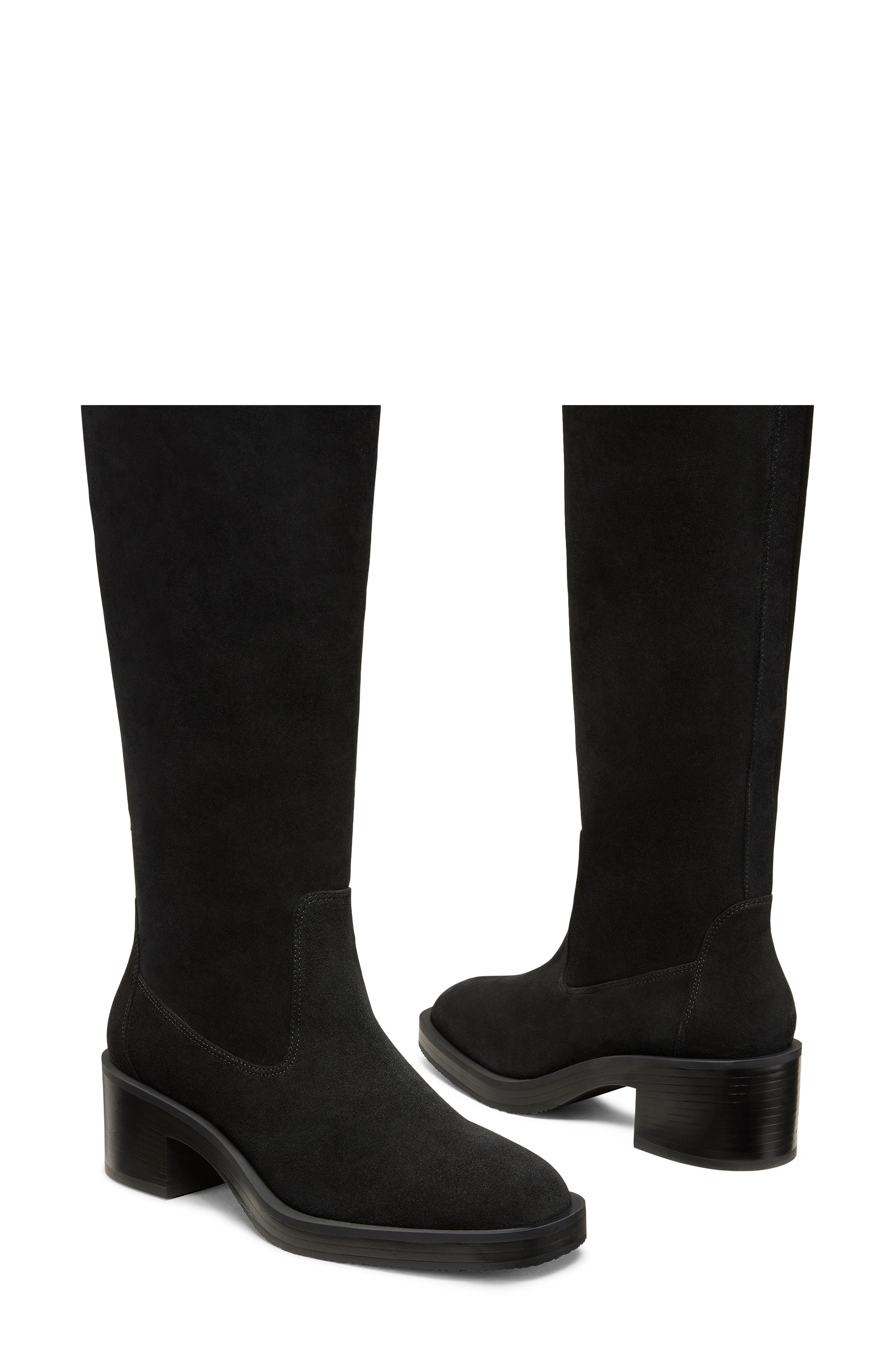 Stuart Weitzman Kaia Knee High Boot, Alternate, color, Black