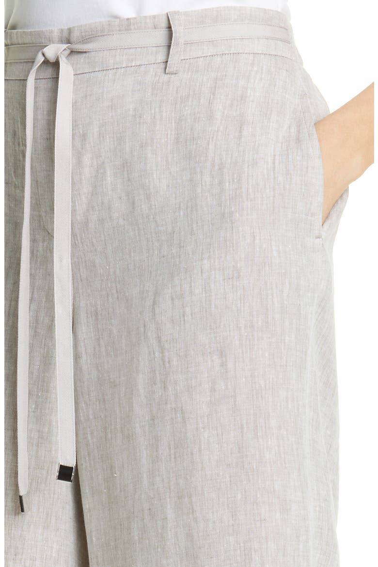 Columbus Wide Leg Crop Pants, Alternate, color, MINK GREY