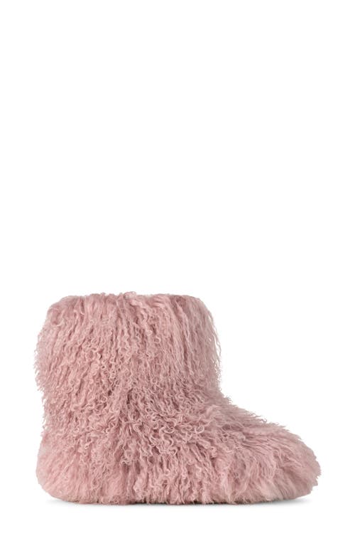 Ugg(r) Classic Short Fluff Momma Genuine Shearling Bootie In Pink