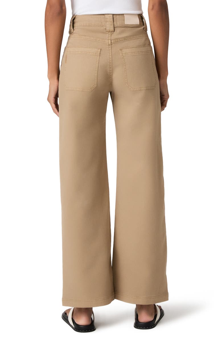 PAIGE Ari High Waist Wide Leg Utility Pants, Alternate, color, Vintage Beechwood