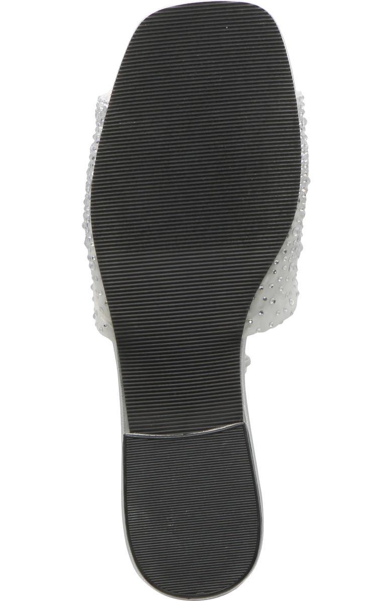 Adrienne Vittadini Primace Slide Sandal, Alternate, color, Silver