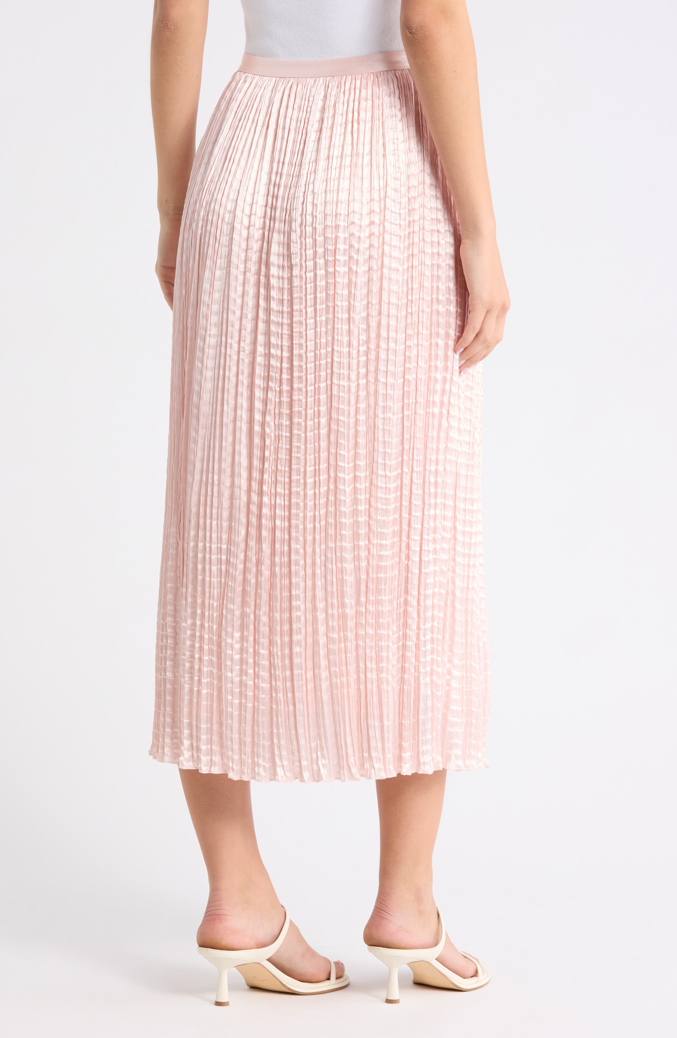 Pleated Midi Skirt - image 2