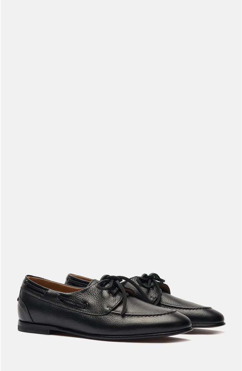 SCAROSSO Ginevra Loafers, Main, color, Black - Calf
