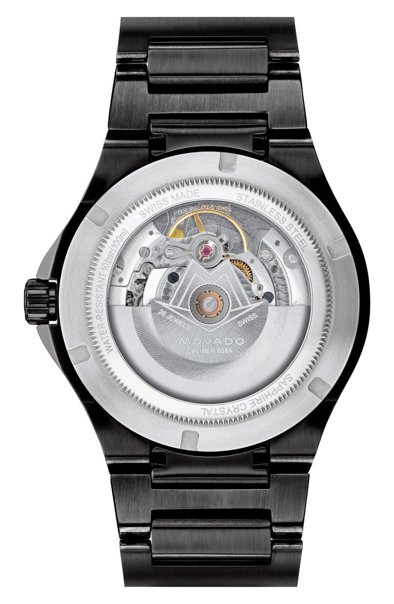 Movado S.E. Automatic Bracelet Watch, 41mm, Alternate, color,