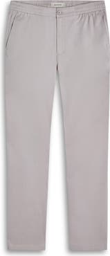 Bugatchi Tristan Stretch Linen & Cotton Drawstring Pants