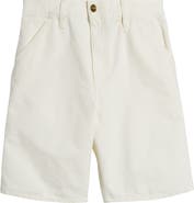 Carhartt Work In Progress Organic Cotton Canvas Carpenter Shorts