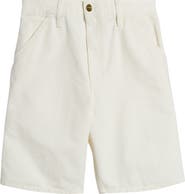 Carhartt Work In Progress Organic Cotton Canvas Carpenter Shorts