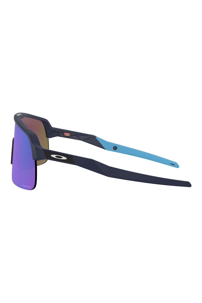Sutro Lite 139mm Prizm™ Wrap Shield Sunglasses, Alternate, color, MATTE NAVY/ PRIZM SAPPHIRE